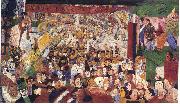 James Ensor Christ's Entry into Brussels oil on canvas